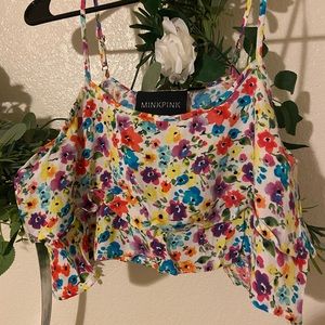 Floral Crop Top